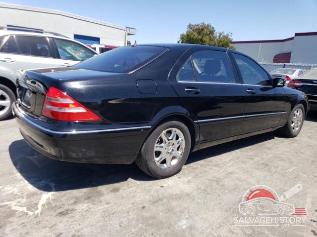 WDBNG70J12A264777 2002 MERCEDES-BENZ S-CLASS photo no. 3