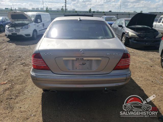 WDBNG74J33A369462 2003 MERCEDES-BENZ S-CLASS photo no. 6