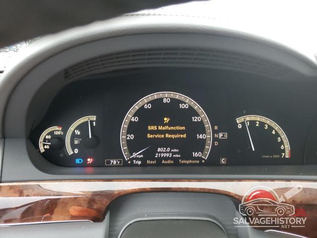 WDDNG71X88A231231 2008 MERCEDES-BENZ S-CLASS photo no. 9
