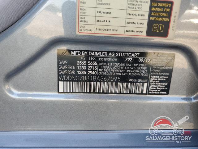 WDDNG7BB1BA367095 2011 MERCEDES-BENZ S-CLASS photo no. 13