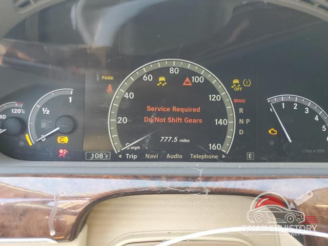 WDDNG7DB7CA435303 2012 MERCEDES-BENZ S-CLASS photo no. 9