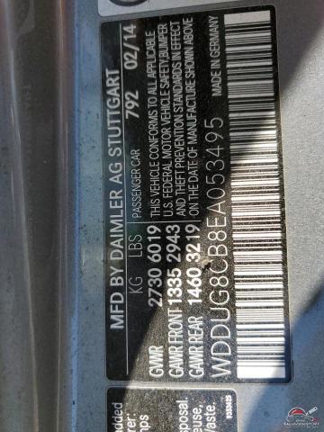 WDDUG8CB8EA053495 2014 MERCEDES-BENZ S-CLASS photo no. 13