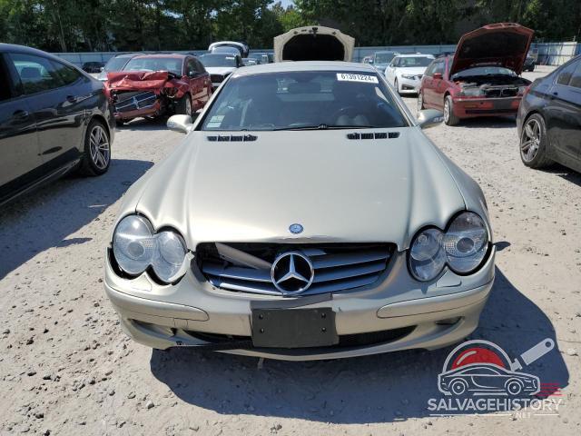 WDBSK75F33F013236 2003 MERCEDES-BENZ SL-CLASS photo no. 5