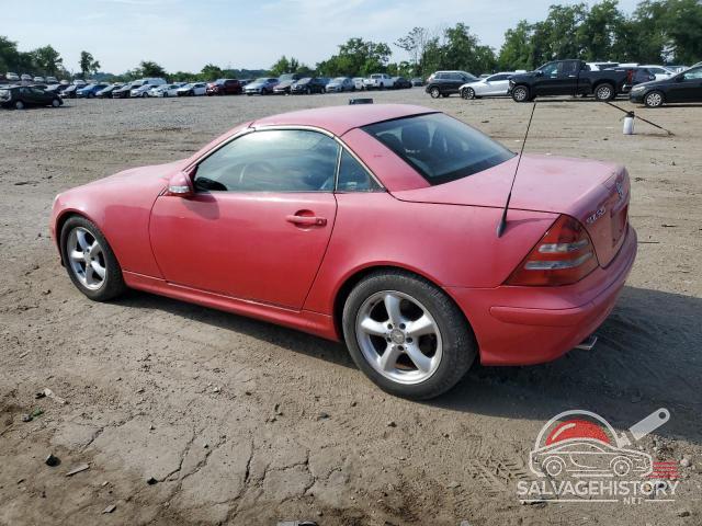 WDBKK65FX1F233027 2001 MERCEDES-BENZ SLK-CLASS photo no. 2