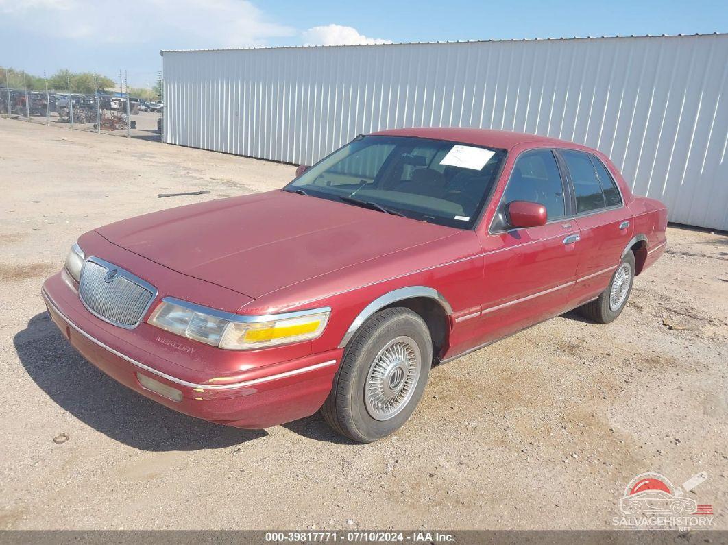 2MELM74W3VX732302 1997 MERCURY GRAND MARQUIS photo no. 2