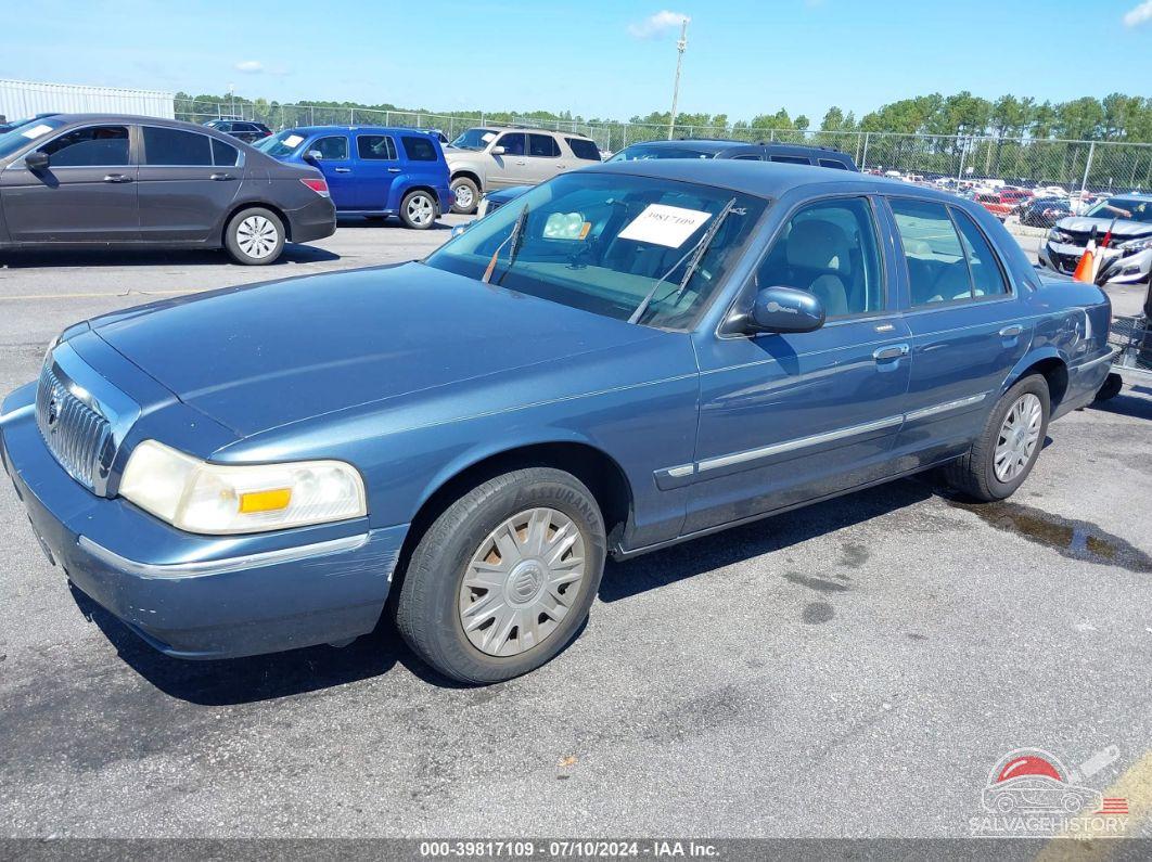 2MEFM74V37X608294 2007 MERCURY GRAND MARQUIS photo no. 2