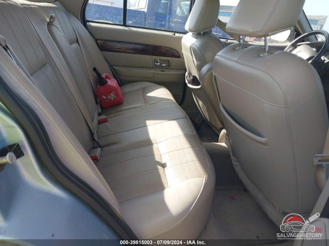2MEFM75V68X603378 2008 MERCURY GRAND MARQUIS photo no. 8