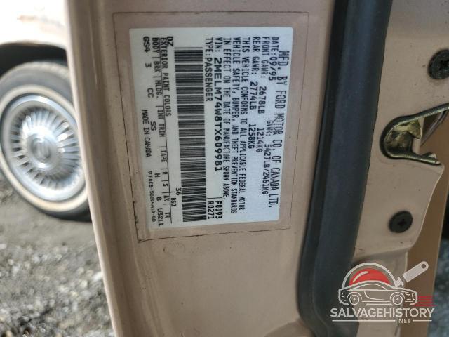 2MELM74W8TX609981 1996 MERCURY GRMARQUIS photo no. 12
