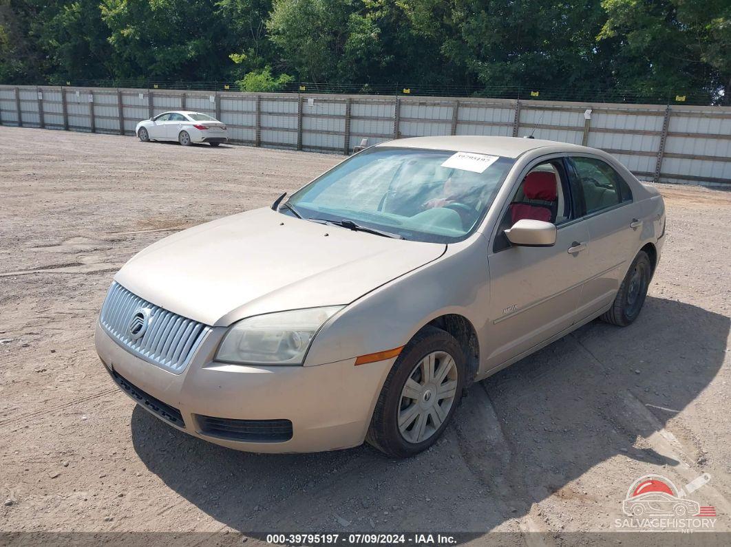 3MEHM07Z57R667649 2007 MERCURY MILAN photo no. 2
