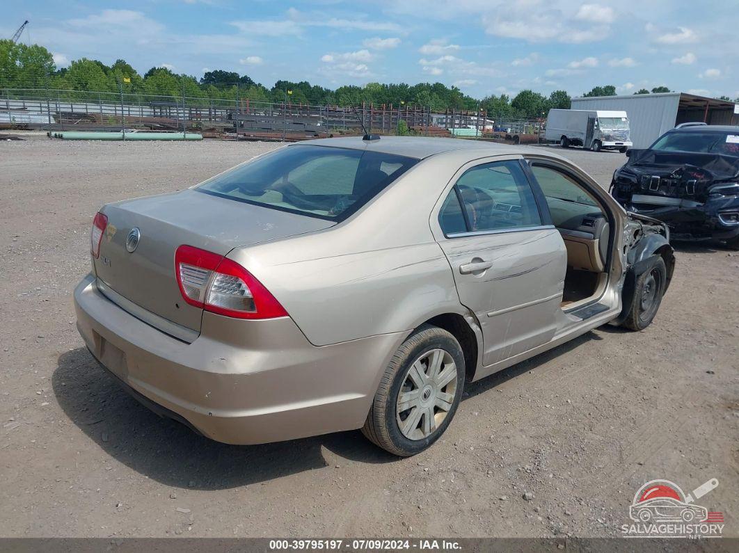 3MEHM07Z57R667649 2007 MERCURY MILAN photo no. 4