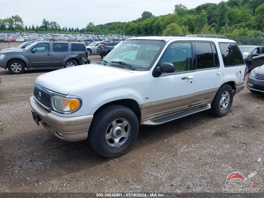 4M2ZU86P6YUJ44634 2000 MERCURY MOUNTAINEER photo no. 2