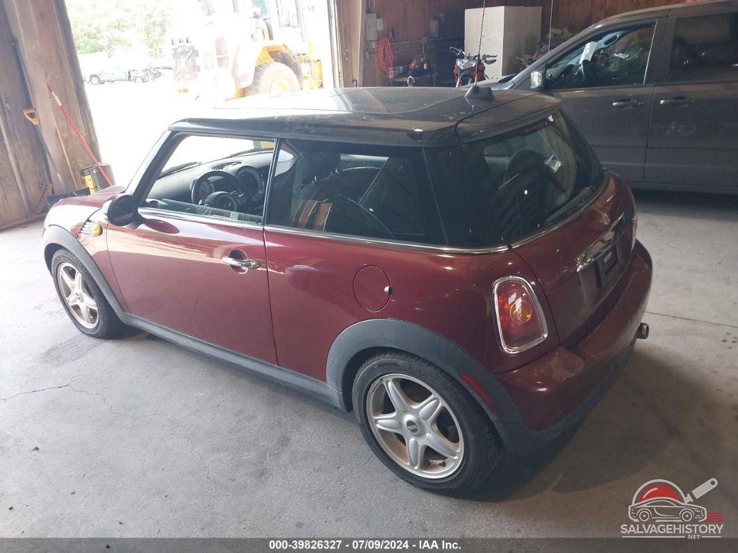 WMWMF33558TT60817 2008 MINI COOPER photo no. 3