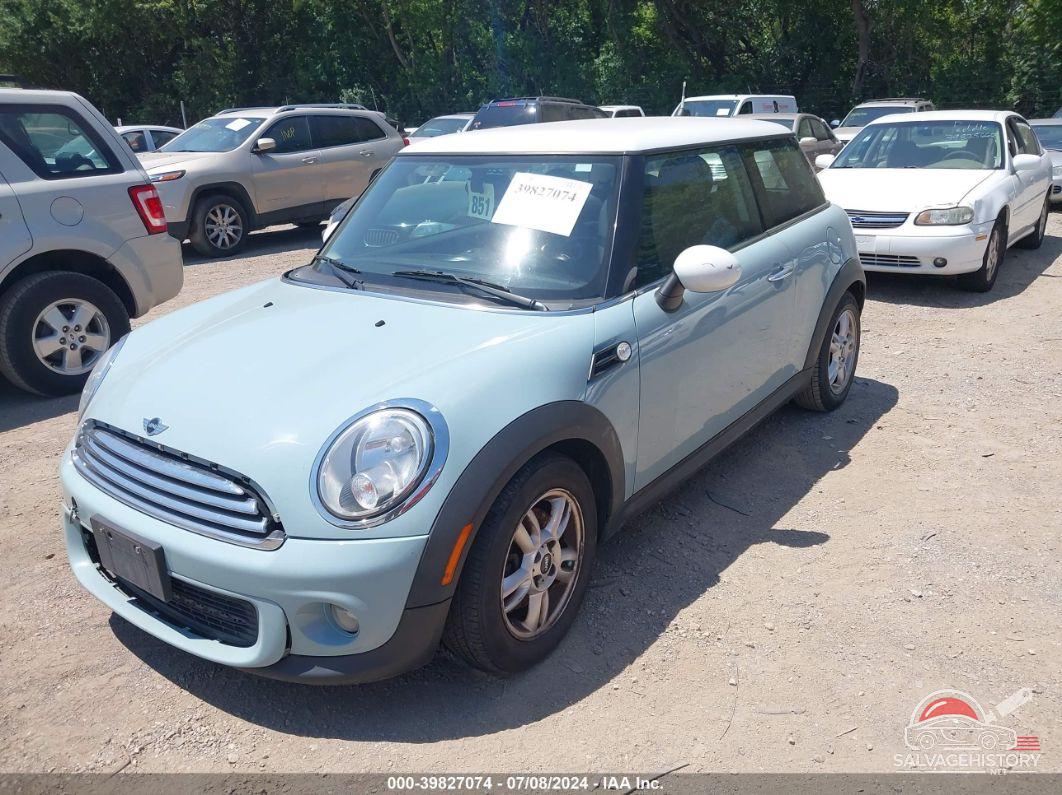 WMWSU3C57CT185153 2012 MINI COOPER photo no. 2