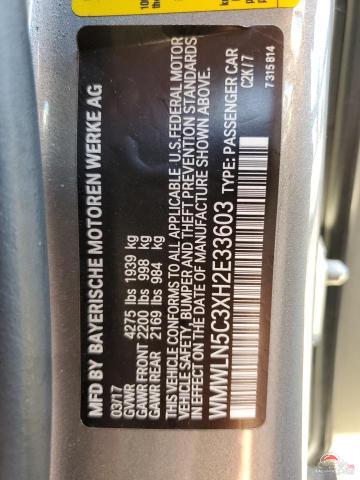 WMWLN5C3XH2E33603 2017 MINI COOPER photo no. 12