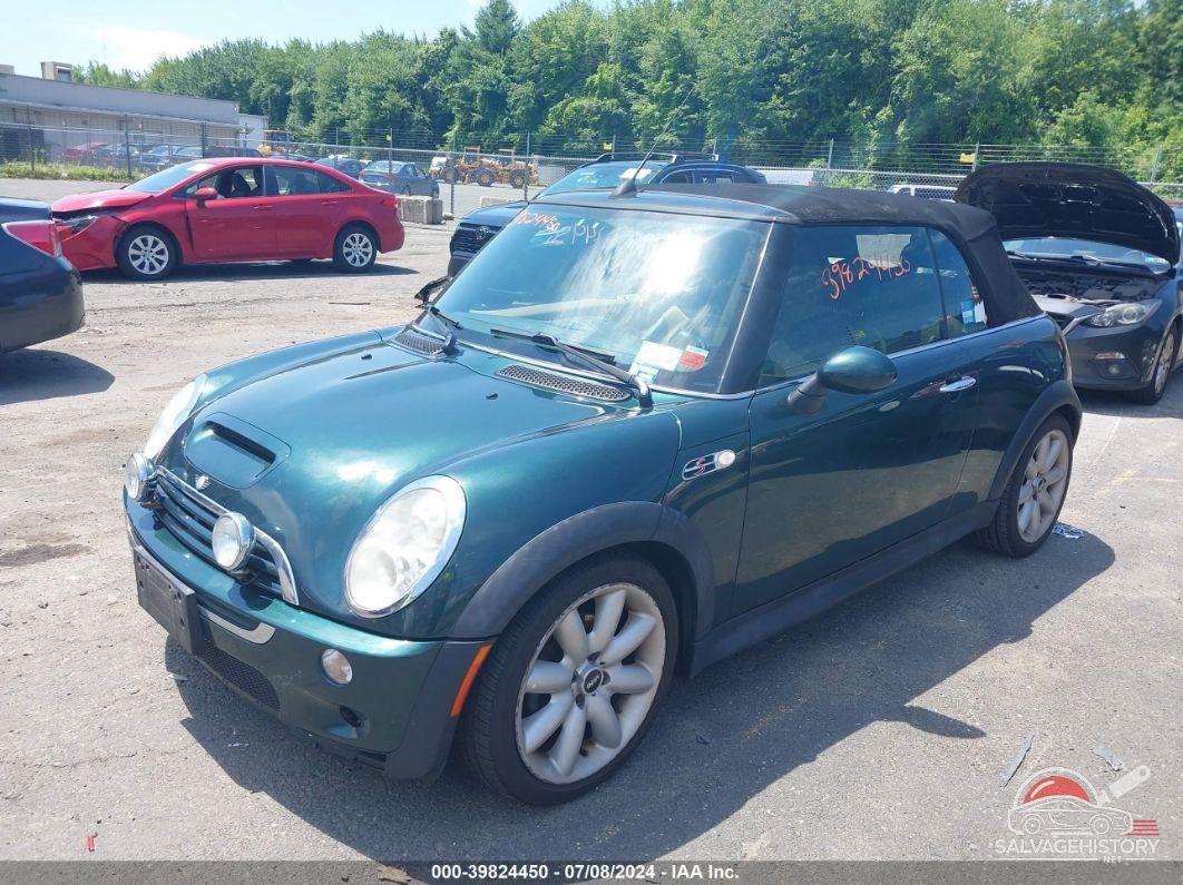 WMWRH33527TJ43241 2007 MINI COOPER S photo no. 2