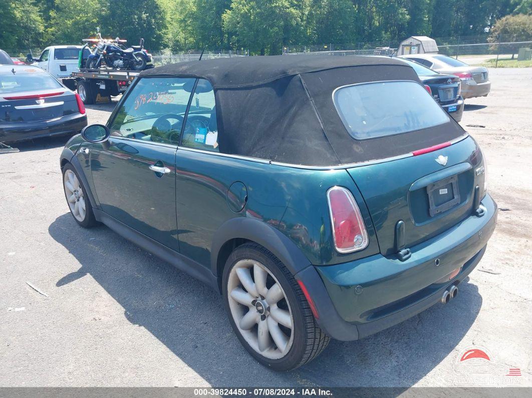 WMWRH33527TJ43241 2007 MINI COOPER S photo no. 3