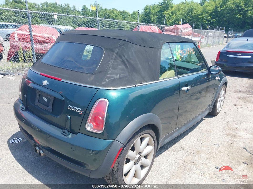 WMWRH33527TJ43241 2007 MINI COOPER S photo no. 4