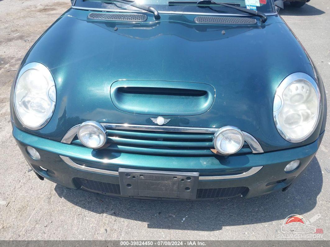 WMWRH33527TJ43241 2007 MINI COOPER S photo no. 6