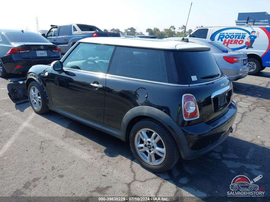 WMWSU3C56DT547491 2013 MINI HARDTOP photo no. 3