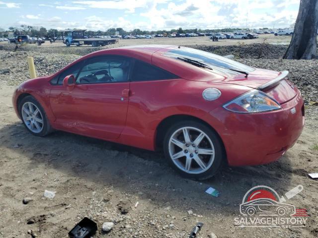 4A3AK34T26E005195 2006 MITSUBISHI ECLIPSE photo no. 2