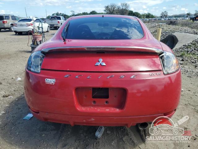 4A3AK34T26E005195 2006 MITSUBISHI ECLIPSE photo no. 6