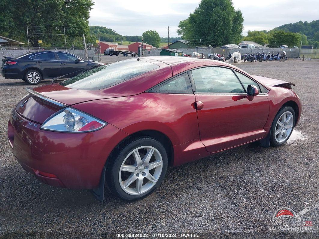 4A3AK34T07E006038 2007 MITSUBISHI ECLIPSE photo no. 4