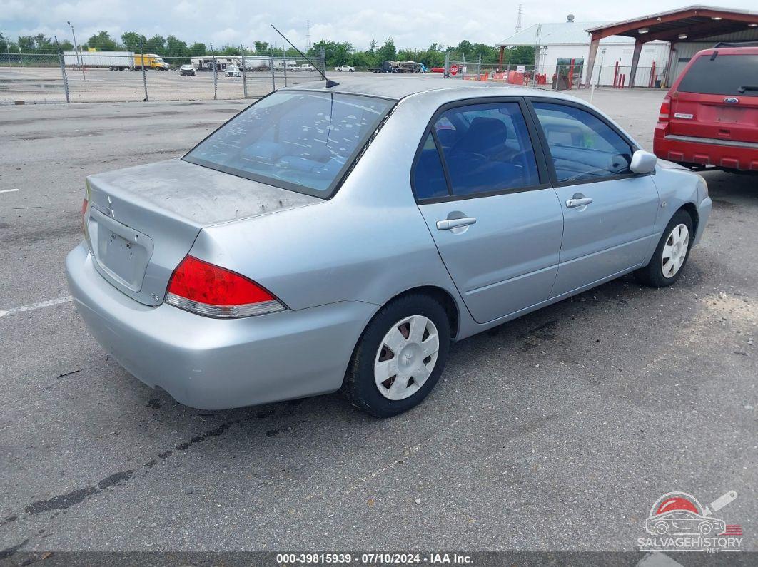 JA3AJ26E45U029970 2005 MITSUBISHI LANCER photo no. 4