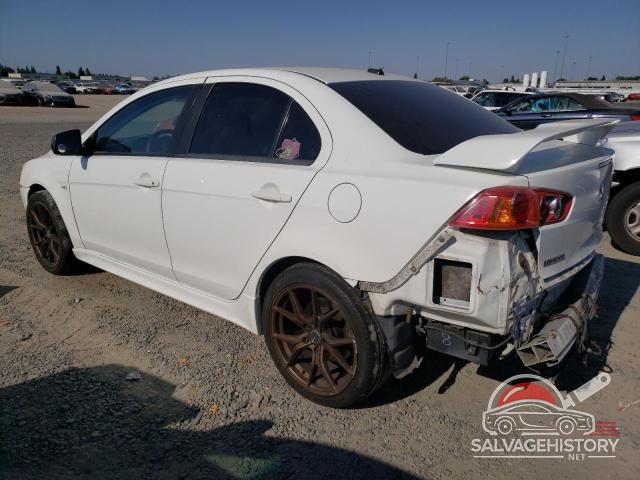 JA3AU86U28U020951 2008 MITSUBISHI LANCER photo no. 2