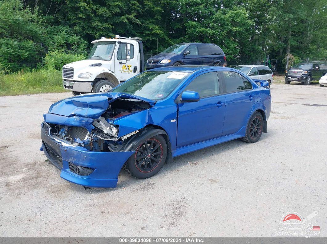JA32U2FU1AU013156 2010 MITSUBISHI LANCER photo no. 2