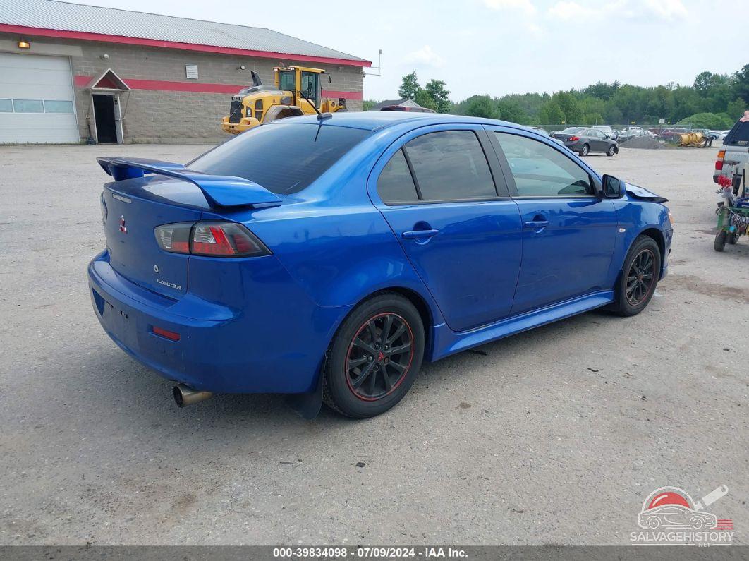JA32U2FU1AU013156 2010 MITSUBISHI LANCER photo no. 4
