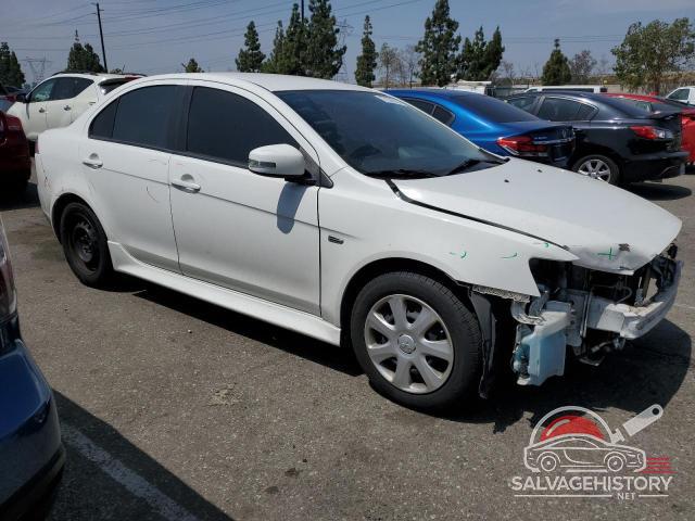 JA32U2FU3FU015837 2015 MITSUBISHI LANCER photo no. 4