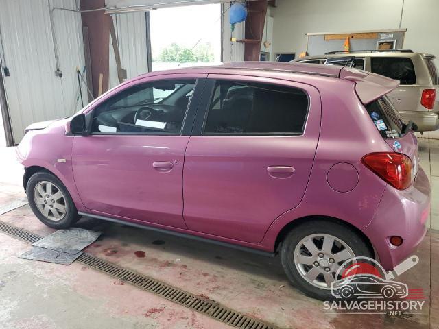 ML32A4HJ7EH016587 2014 MITSUBISHI MIRAGE photo no. 2