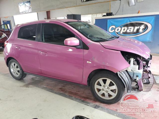 ML32A4HJ7EH016587 2014 MITSUBISHI MIRAGE photo no. 4