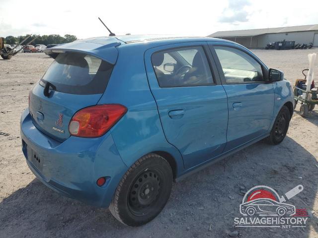 ML32A3HJ3FH037612 2015 MITSUBISHI MIRAGE photo no. 3