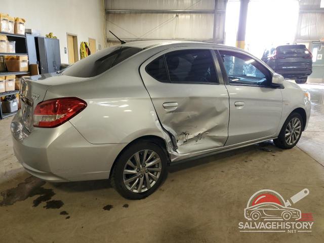 ML32F3FJ3KHF16484 2019 MITSUBISHI MIRAGE photo no. 3