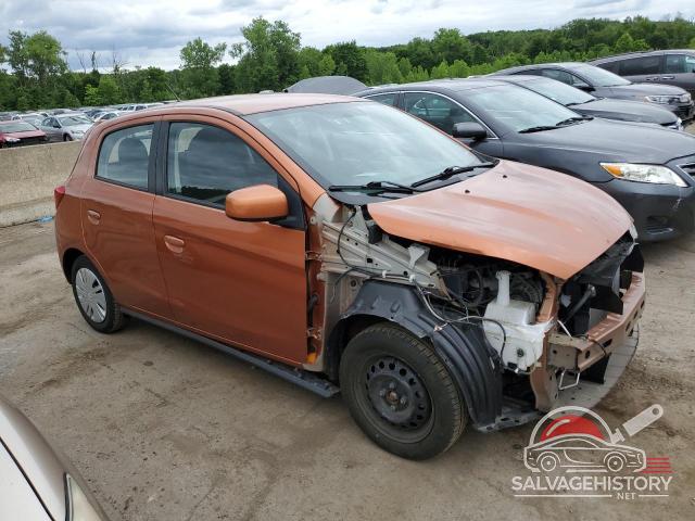 ML32A3HJ8LH001944 2020 MITSUBISHI MIRAGE photo no. 4