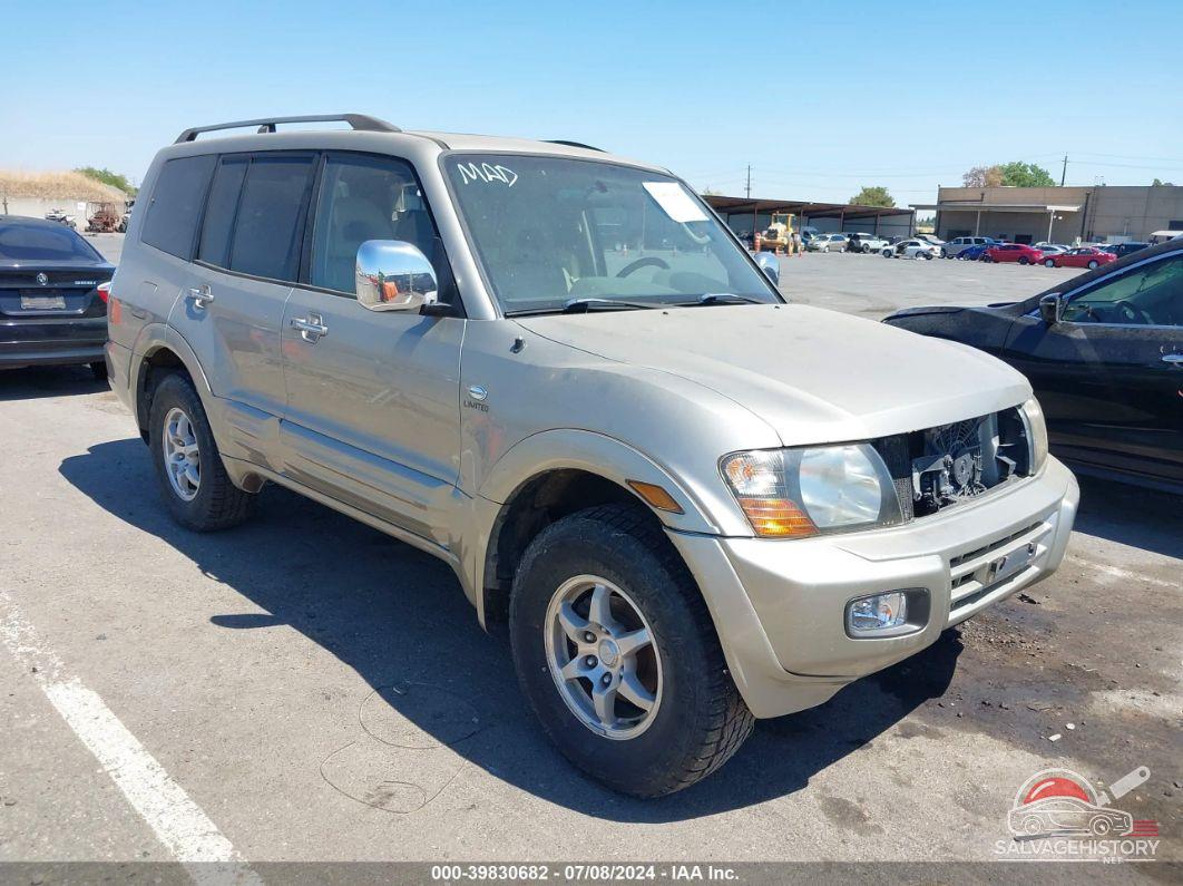 JA4MW51R01J030809 2001 MITSUBISHI MONTERO photo no. 7