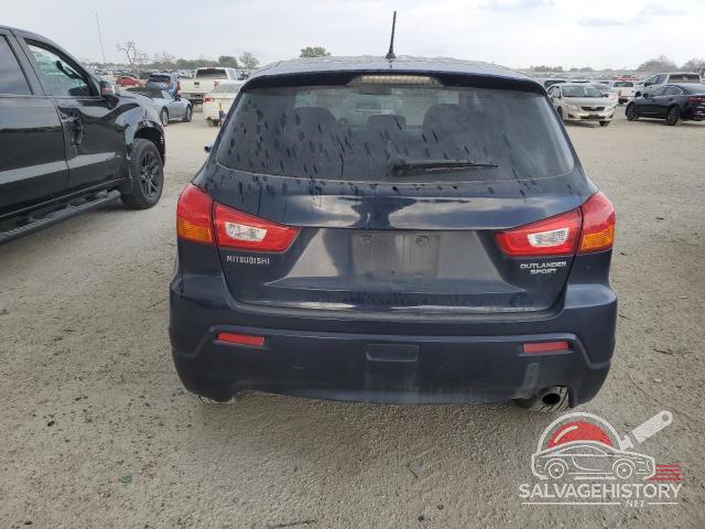 JA4AP4AUXBZ018345 2011 MITSUBISHI OUTLANDER photo no. 6