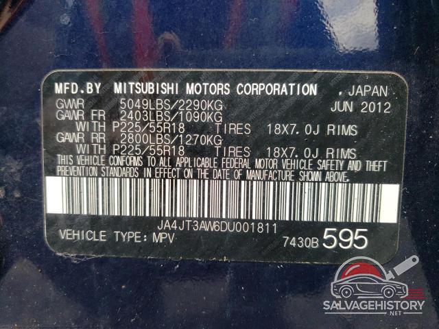 JA4JT3AW6DU001811 2013 MITSUBISHI OUTLANDER photo no. 13