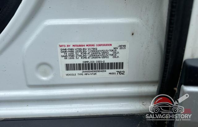 JA4AD2A33GZ604204 2016 MITSUBISHI OUTLANDER photo no. 10