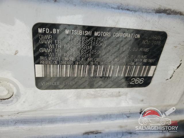 JA4AD2A30HZ014978 2017 MITSUBISHI OUTLANDER photo no. 13