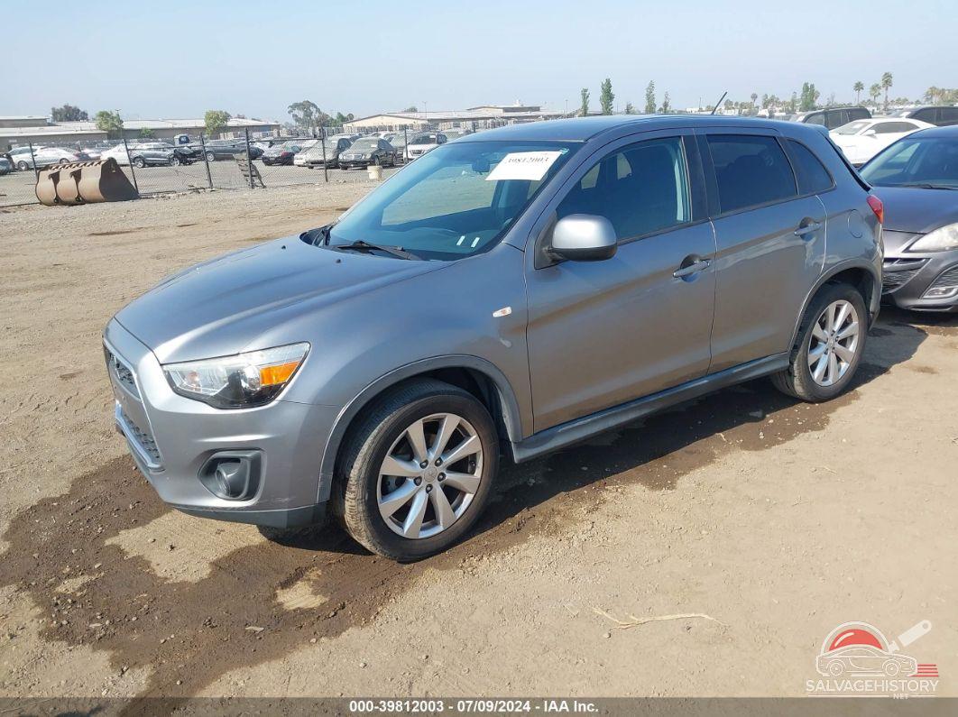4A4AP3AU7EE005122 2014 MITSUBISHI OUTLANDER SPORT photo no. 2