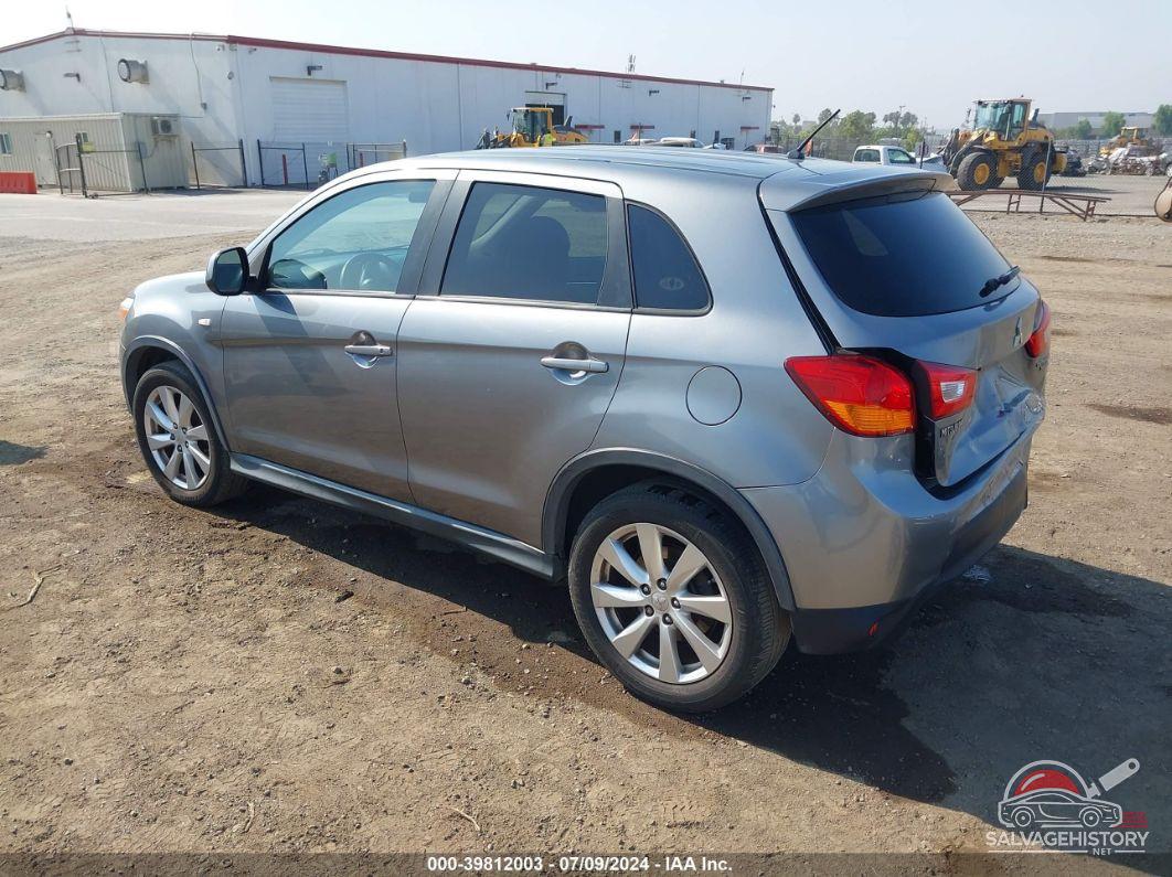 4A4AP3AU7EE005122 2014 MITSUBISHI OUTLANDER SPORT photo no. 3