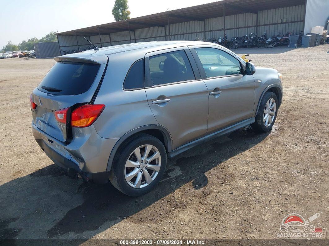4A4AP3AU7EE005122 2014 MITSUBISHI OUTLANDER SPORT photo no. 4