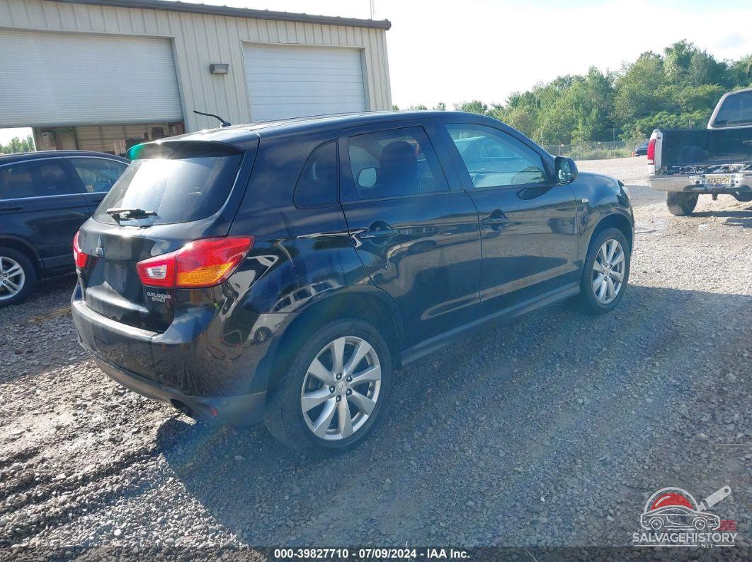 4A4AP3AU7EE022129 2014 MITSUBISHI OUTLANDER SPORT photo no. 4
