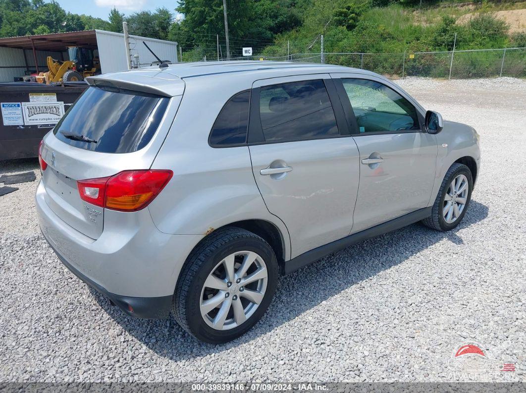4A4AR3AW0FE051193 2015 MITSUBISHI OUTLANDER SPORT photo no. 4