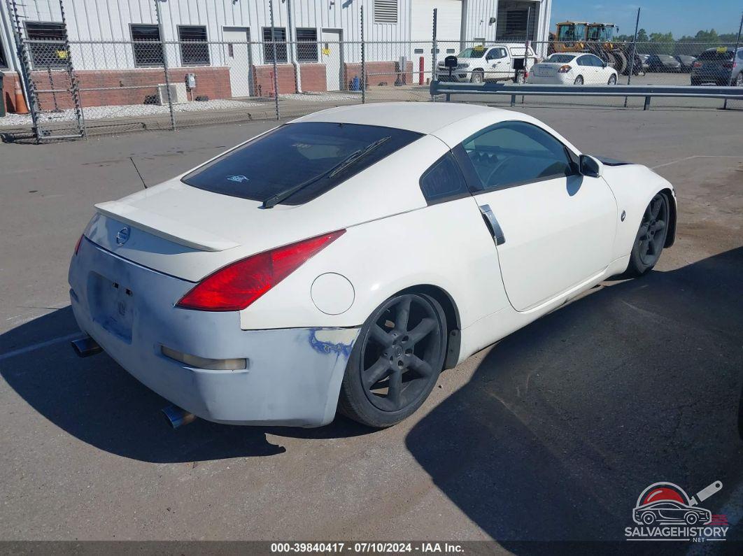 JN1AZ34D16M306430 2006 NISSAN 350Z photo no. 4