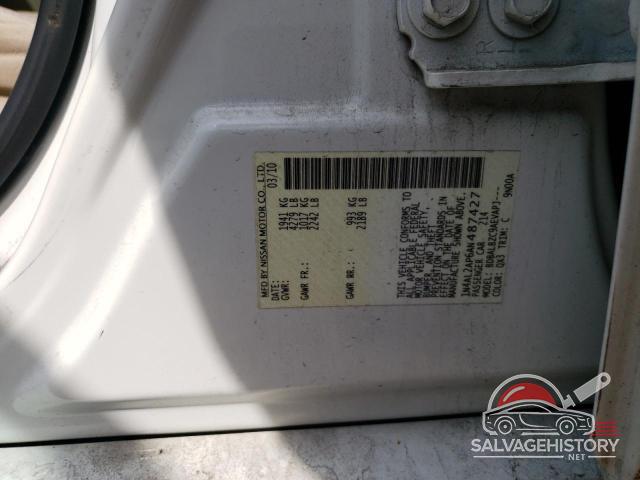 1N4AL2AP6AN487427 2010 NISSAN ALTIMA photo no. 12