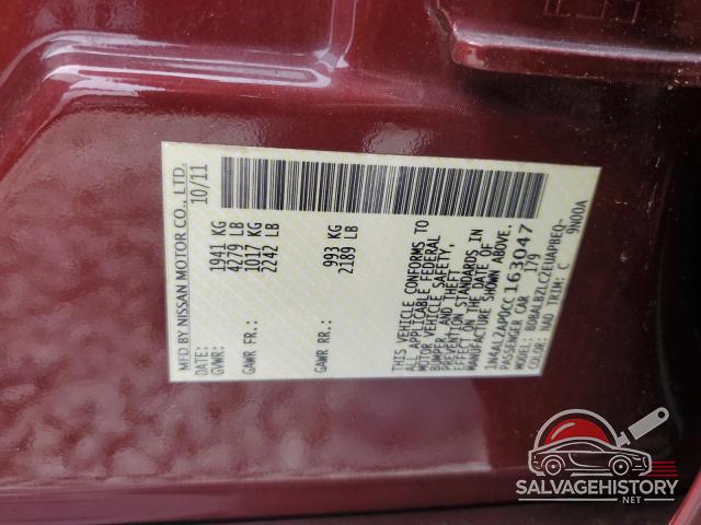 1N4AL2AP0CC163047 2012 NISSAN ALTIMA photo no. 13