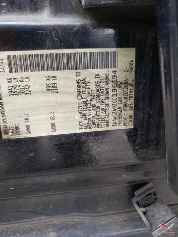 1N4AL2AP2CC196194 2012 NISSAN ALTIMA photo no. 12